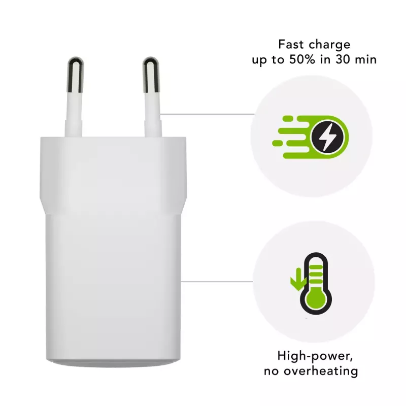 Wall Charger dbramante1928 re-charge EU 18W USB-A White