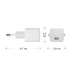 dbramante1928 re-charge Pro - EU Wall Charger USB-C 25W - W, Indoor, AC, White