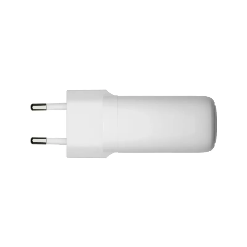 Charger d bramante re-charge Pro EU – Indoor AC 110–240V, USB‑C 65W + USB‑A 18W, White