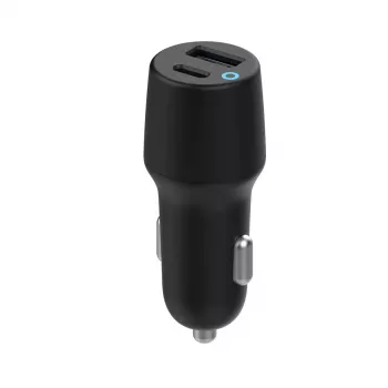 eSTUFF ES631031 mobile device charger Mobile phone Black Cigar lighter Fast charging Auto