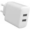 Indoor Charger eSTUFF ES637005 Smartphone White 2 USB Ports 5V
