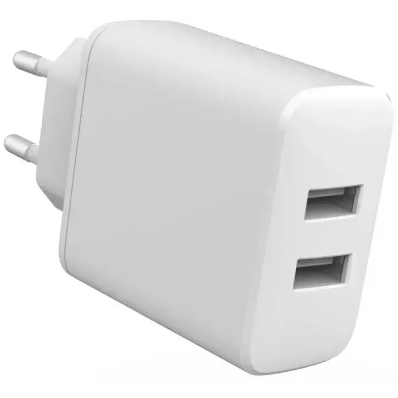 Indoor Charger eSTUFF ES637005 Smartphone White 2 USB Ports 5V