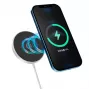 eSTUFF ES638100 mobile device charger Smartphone Aluminium AC Wireless charging Fast charging Indoor