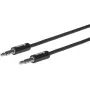 eSTUFF ES608001 audio cable 0.5 m 3.5mm Black