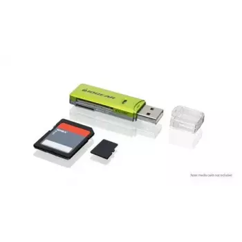 Card Reader IOGEAR GFR204SD Green