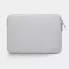 Sleeve case Trunk Neoprene Sleeve 33 cm 13 inch Silver