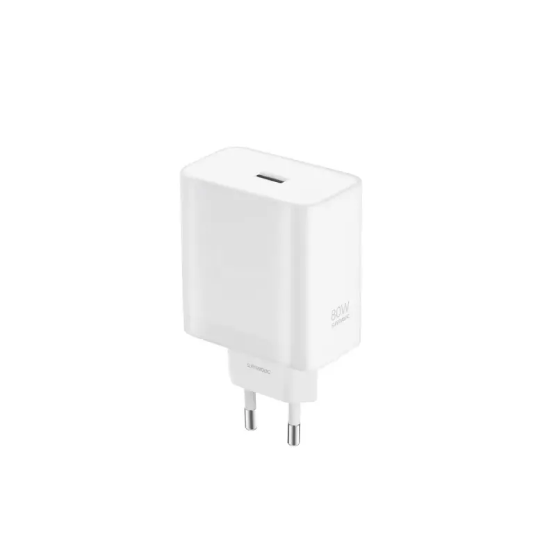 Charger OnePlus SUPERVOOC Indoor AC Fast Charging Smartphone White