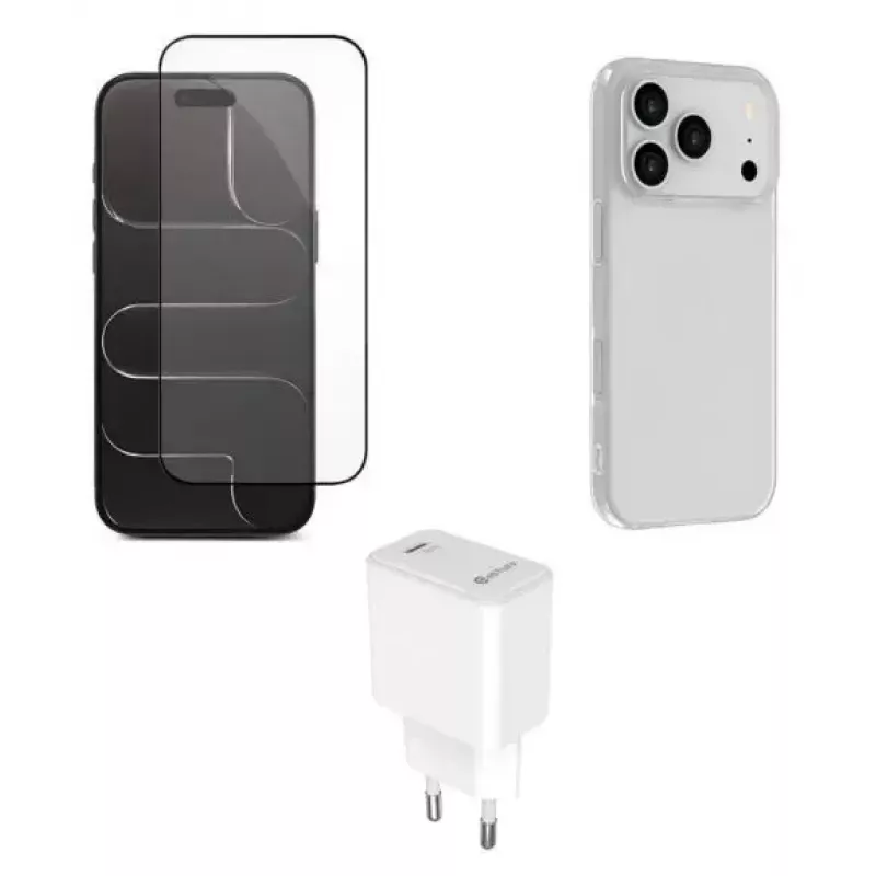 Power adapter kit eSTUFF ES-KIT-IPH17PROMAX for iPhone 17 Pro Max charging and cable set