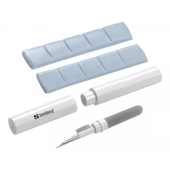 Cleaning Kit Sandberg Cleaning Pen Kit for Airpods Grey White