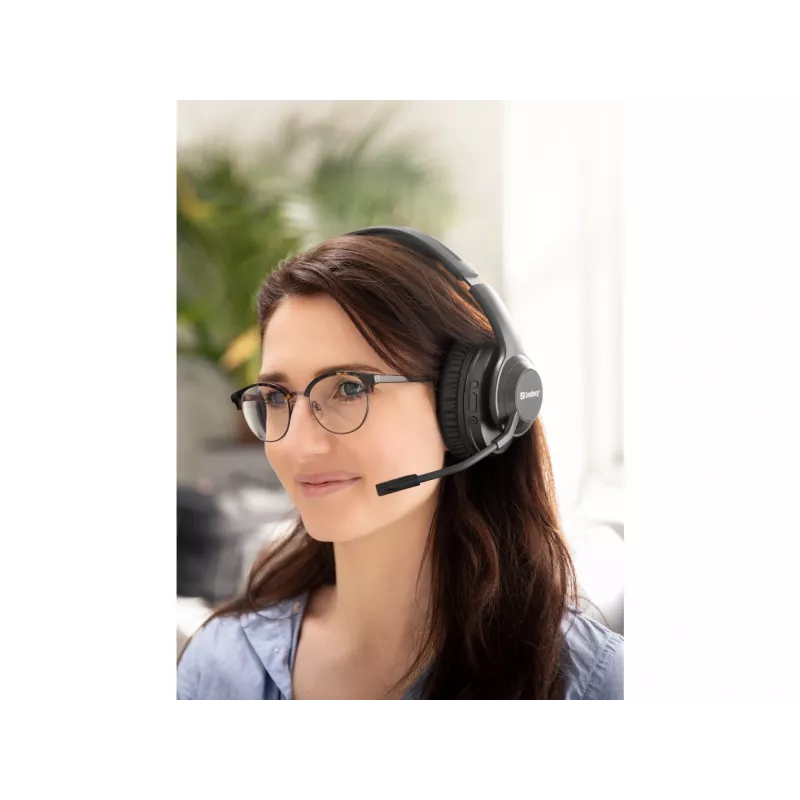 Headset Sandberg Wireless Headset ANC+ENC Pro