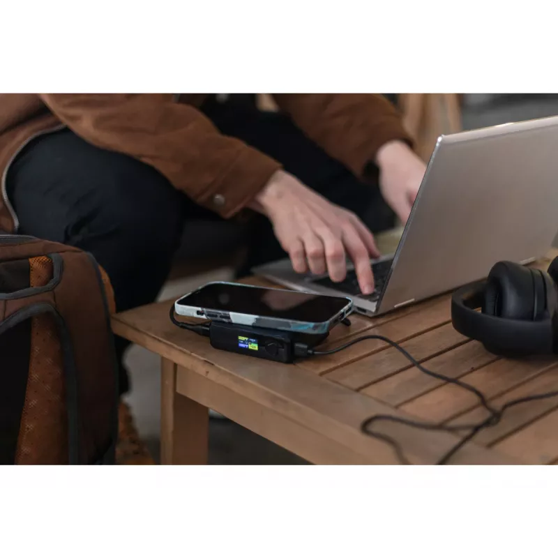 Portable Charger Sandberg Travel Powerbank 20000 PD100W, 20000 mAh