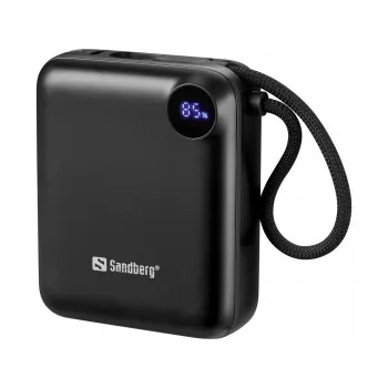 Portable Charger Sandberg Powerbank 10000 PD20W Connect, 10000 mAh