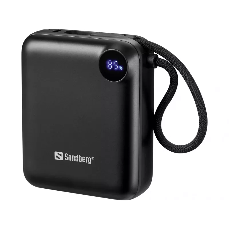 Portable Charger Sandberg Powerbank 10000 PD20W Connect, 10000 mAh