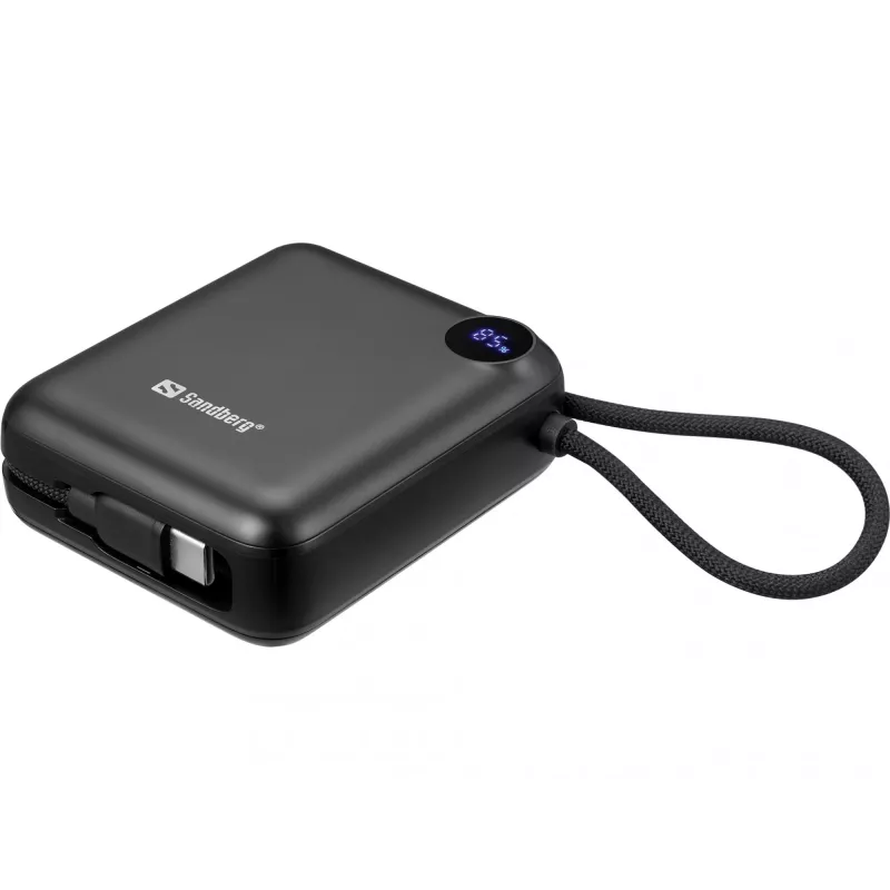 Portable Charger Sandberg Powerbank 10000 PD20W Connect, 10000 mAh