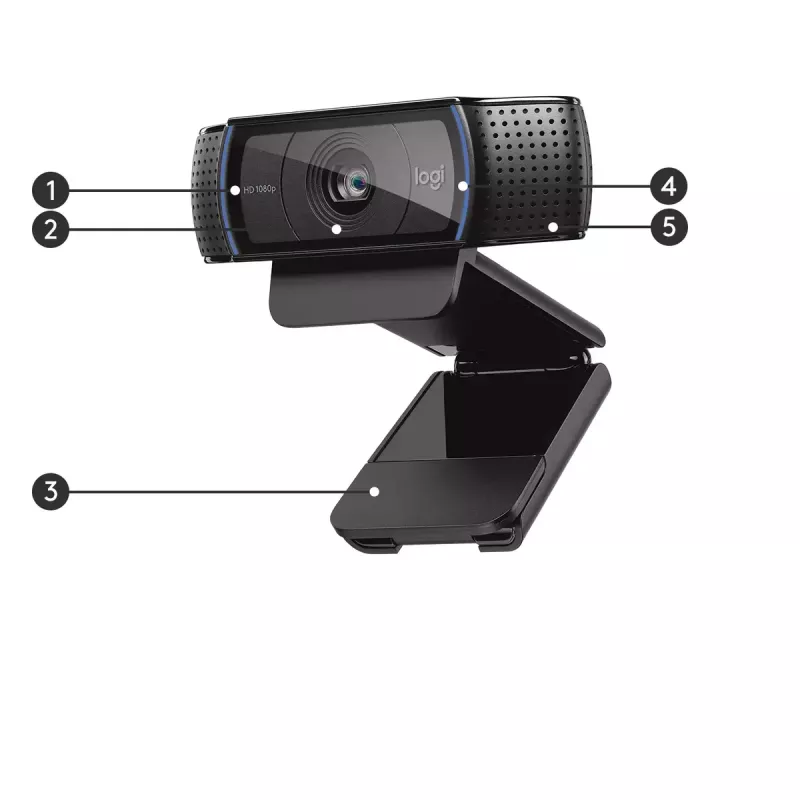 Webcam Logitech HD Pro C920