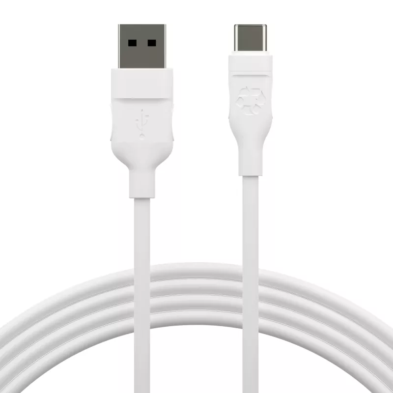 dbramante1928 re-charge Pro - Cable 1.2m USB-A to USB-C - W, 1.2 m, USB A, USB C, USB 2.0, 0.48 Gbit/s, White