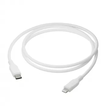USB-C to Lightning Cable 1.2 m, d bramante re-charge Pro, White