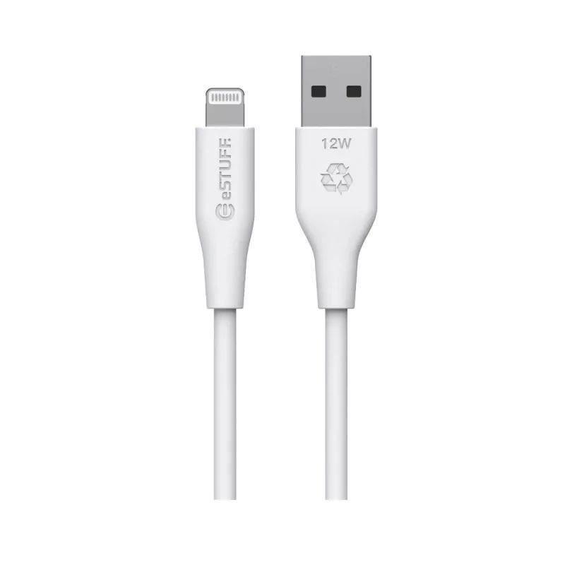 Lightning Cable eSTUFF ES601270-BULK 2m White 5V 2.4A