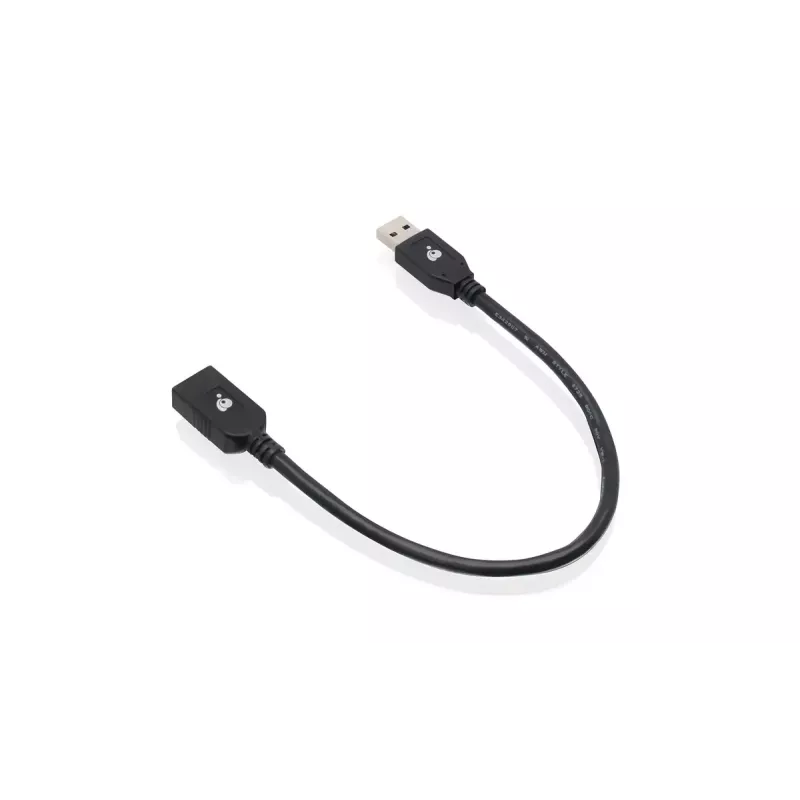 IOGEAR G2LU3AMF USB Cable USB 3.2 Gen 1 0.3m USB A Black