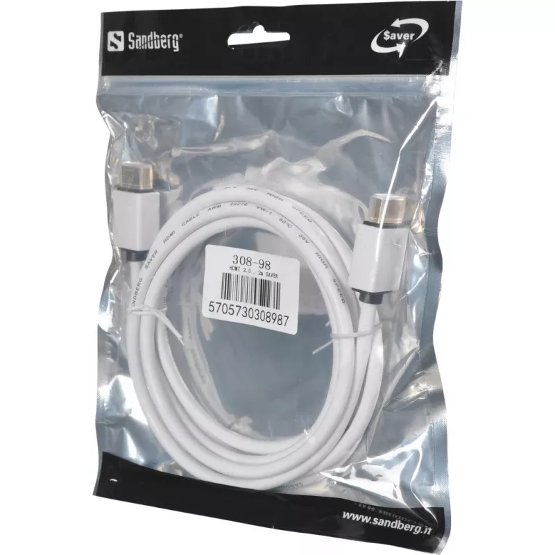 Sandberg HDMI 2.0 Cable, 2m SAVER