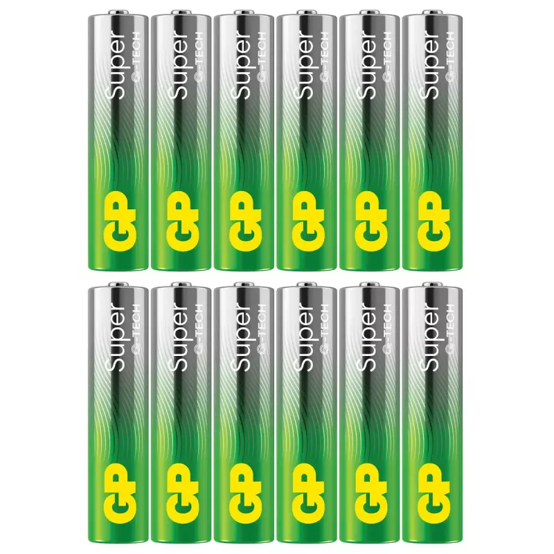 Single-use battery GP Batteries Super Alkaline GP24A AAA Alkaline 10 years storage