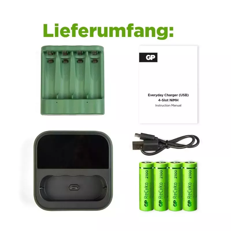 Battery Charger GP Batteries PowerBank B421