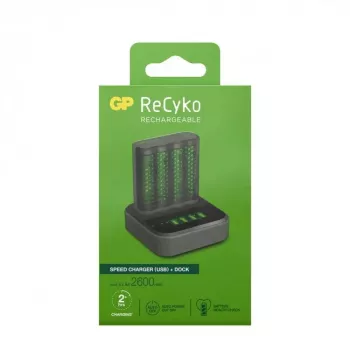 Battery Charger GP Batteries ReCyko M451 USB NiMH AA AAA