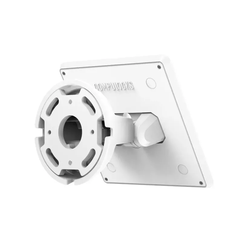 VESA Tilting Wall Mount Compulocks 505W White Max Screen 27 inch