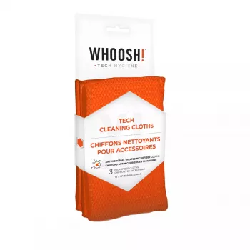 Equipment cleansing wipes WHOOSH! Tech Cleaning Cloths Mobile phone Orange