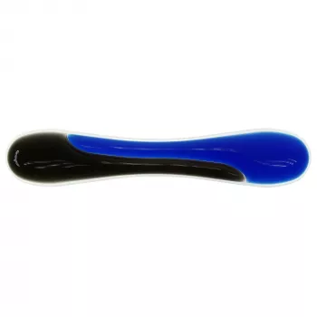 Kensington Duo Gel Keyboard Wrist Rest — Blue, Black, Blue, Gel, Taiwan, MIL-STD-810H Method 504.3 Contamination by Fluids, 240 mm, 182 mm