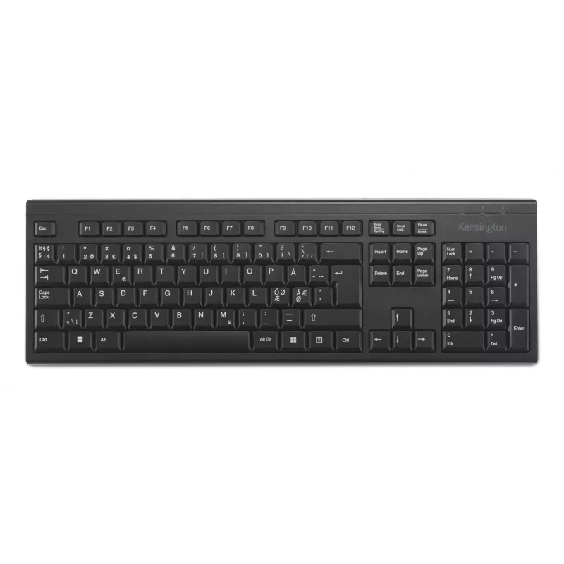 Wireless Keyboard Kensington KB150 EQ Full-size 105 Keys Black