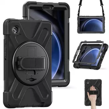 eSTUFF AUSTIN Defender Case for Samsung Galaxy Tab A9 - Black