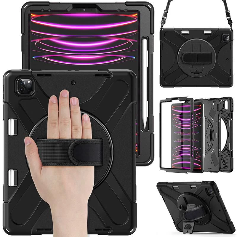 Tablet Case eSTUFF ES683251-BULK Black for iPad 12.9 2018-2022 Lightweight Design