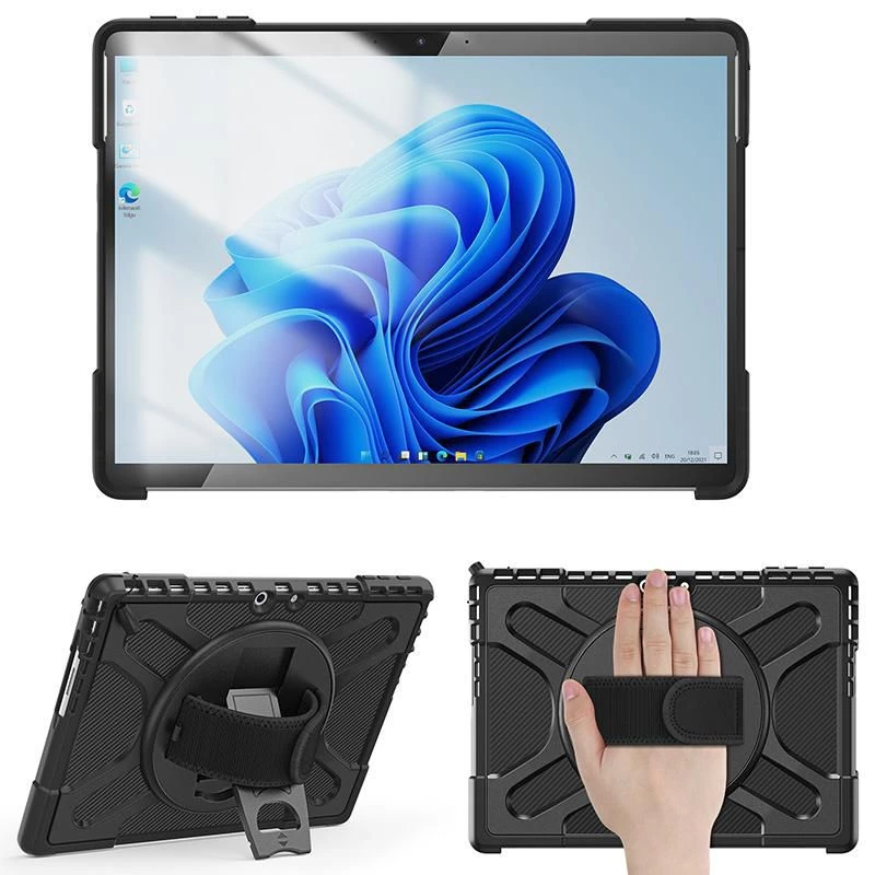 eSTUFF ES68290013-BULK tablet case 22.1 cm (8.7 inch) Bumper Black
