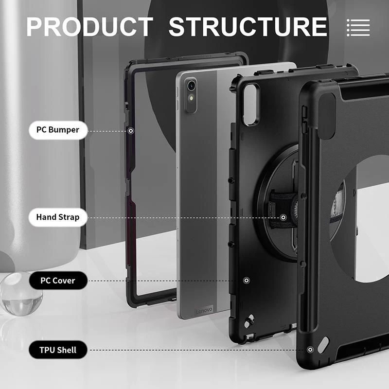 Tablet case eSTUFF ES68103001-BULK Lenovo 2 stand modes