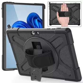 eSTUFF ES68290010-BULK tablet case 22.1 cm (8.7 inch) Cover Black