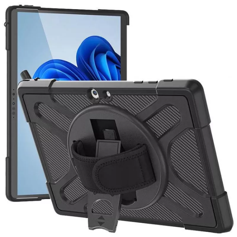 eSTUFF ES68290010-BULK tablet case 22.1 cm (8.7 inch) Cover Black