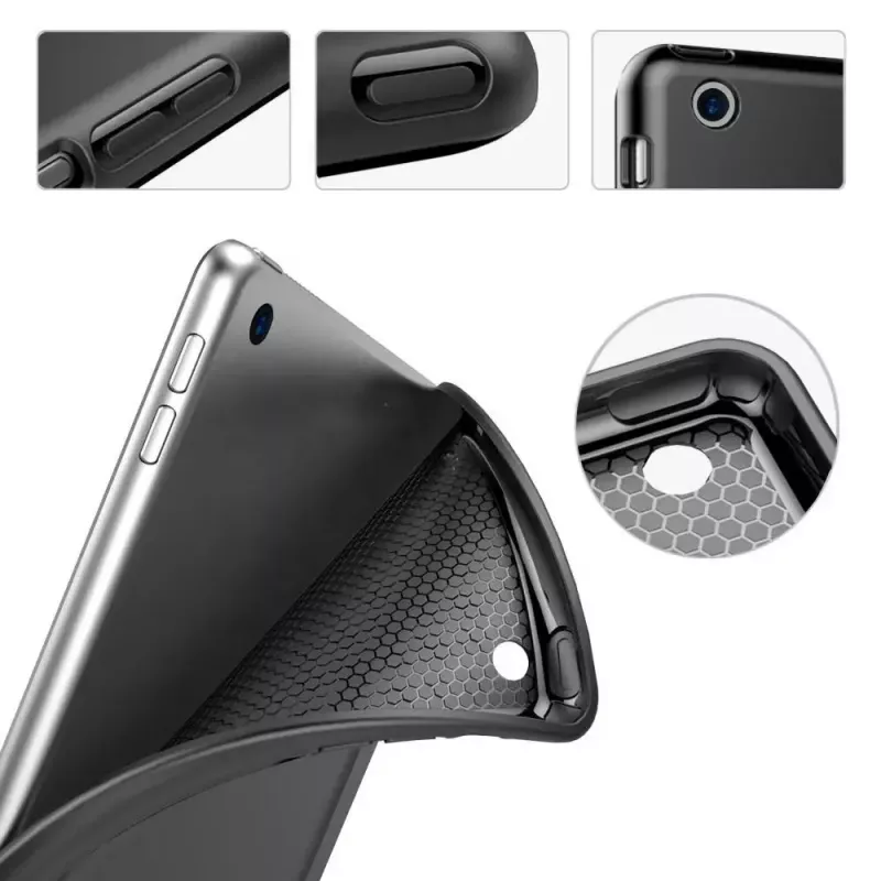 eSTUFF ES68204001-BULK tablet case 27.7 cm (10.9 inch) Folio Black