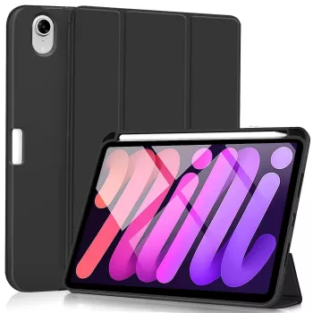 Folio Case eSTUFF ES68201101-BULK for iPad mini 6 21.1 cm Black