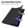 Folio Case eSTUFF for Samsung Galaxy Tab A8 10.5 Black 2 Stand Modes