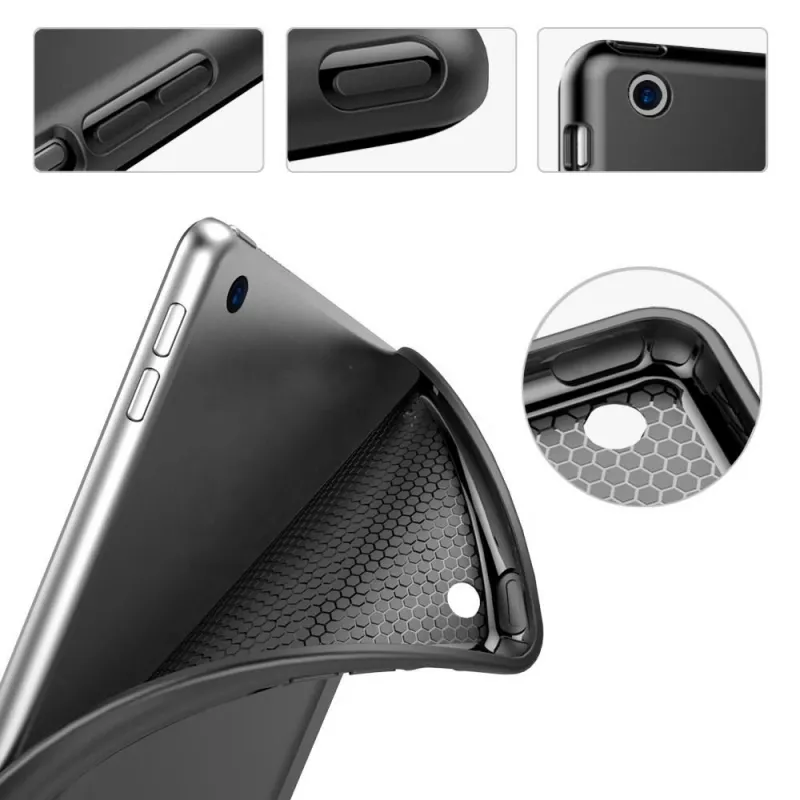 eSTUFF ES682000-BULK tablet case 20.1 cm (7.9 inch) Folio Black