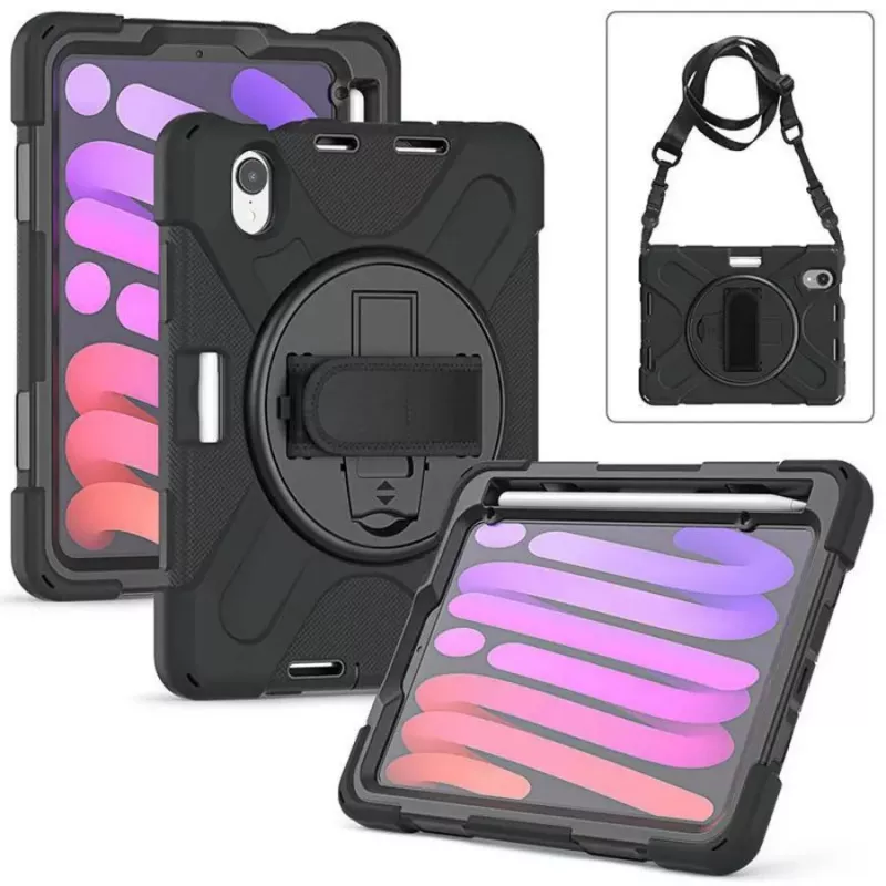 eSTUFF ES681555-BULK tablet case 21.1 cm (8.3 inch) Cover Black