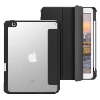 eSTUFF ES68200001-BULK tablet case 25.9 cm (10.2 inch) Folio Black, Transparent