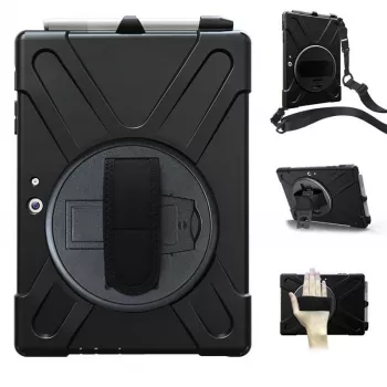 eSTUFF ES683620-BULK tablet case 31.5 cm (12.4 inch) Cover Black