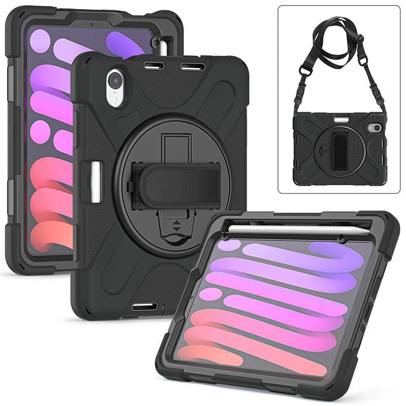 eSTUFF ES683002-BULK tablet case 21.1 cm (8.3 inch) Cover Black