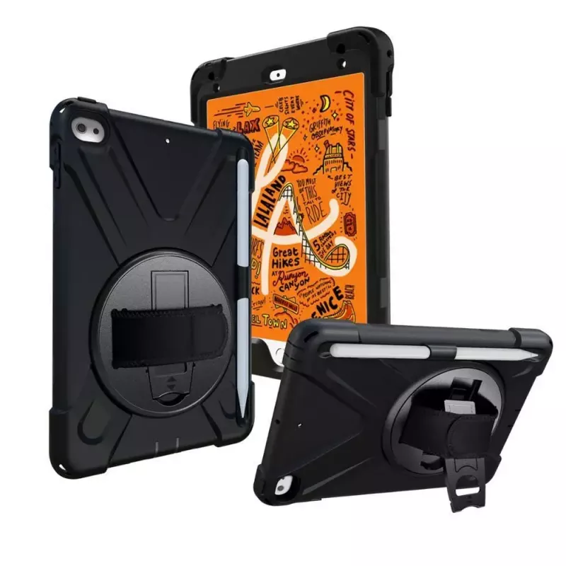 Cover eSTUFF AUSTIN Defender Case for iPad Mini 5/4 Black