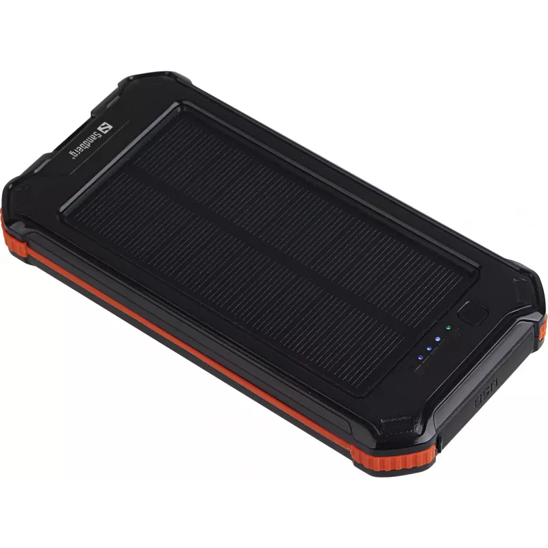 Powerbank Sandberg 3in1 Solar Powerbank 10000 10000 mAh 2A Black