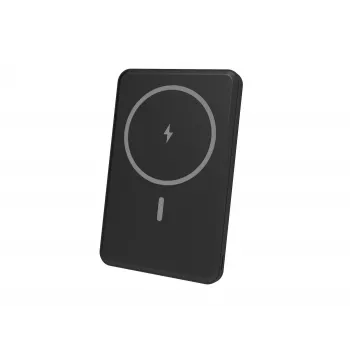 eSTUFF ES641100 power bank 5000 mAh Wireless charging Black