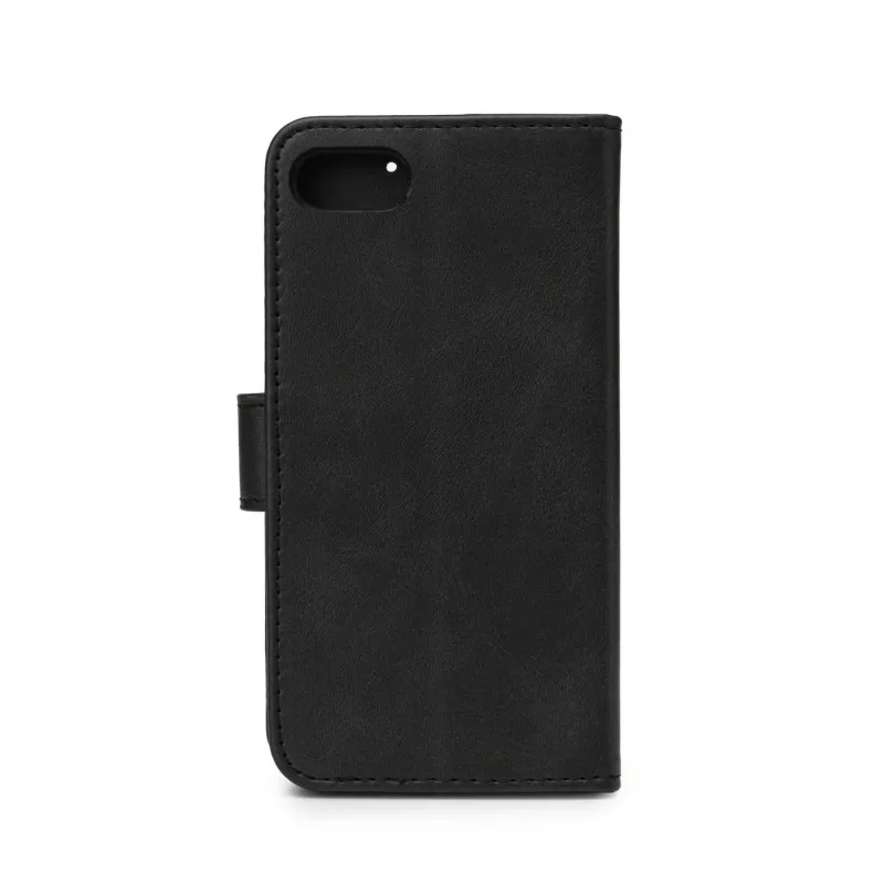 Wallet case eSTUFF ES67110001-BULK for iPhone SE 2022/2020 Black