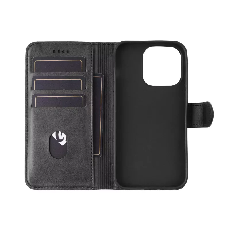 eSTUFF ES67110003-BULK mobile phone case Wallet case Black
